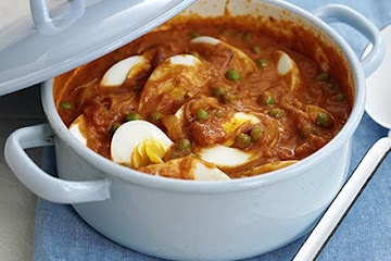 Creamy egg curry