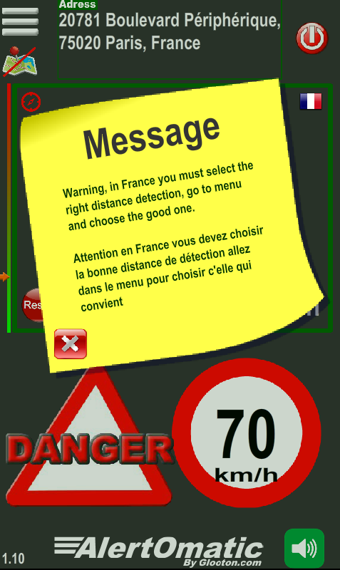 AlertOmatic Pro Screen 3