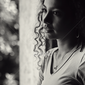 by Januar D - Black & White Portraits & People