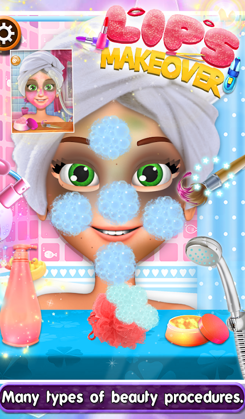 Android application Lips Makeover screenshort