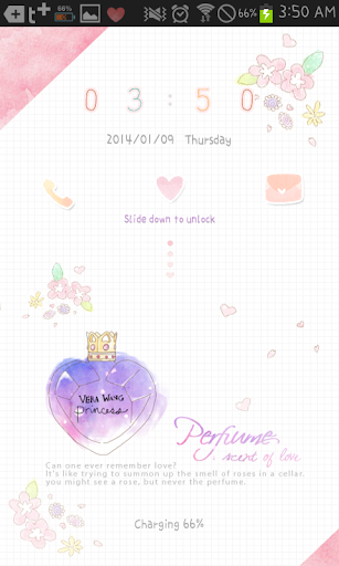 perfume go locker theme