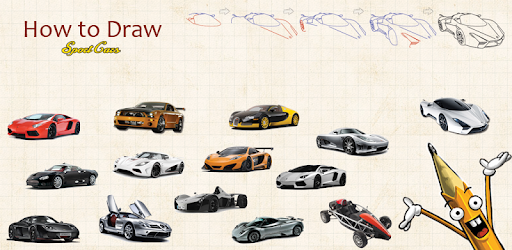 How to Draw: Super Cars -  apk apps
