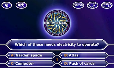 Who Wants To Be A Millionaire?