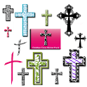 Christian Cross Sticker Pack logo