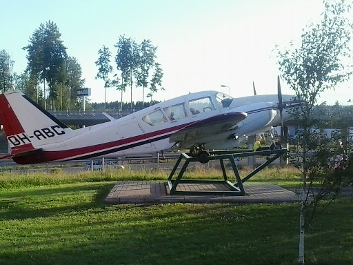 Airplane on Display
