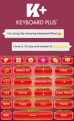 【免費個人化App】草莓键盘主题-APP點子