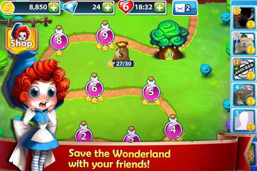 【免費解謎App】Solitaire in wonderland-APP點子