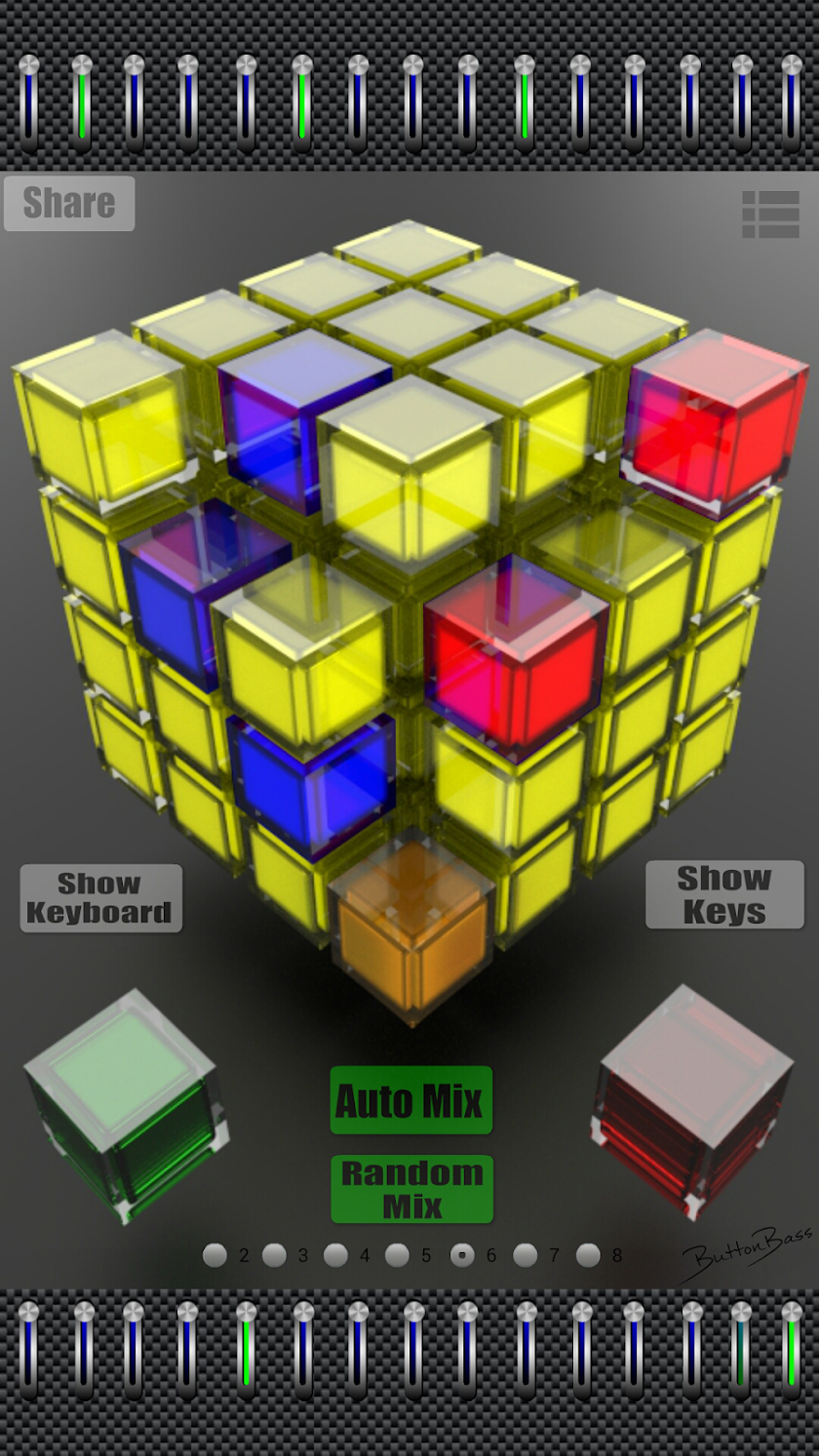 ButtonBass House Cube Screen 2