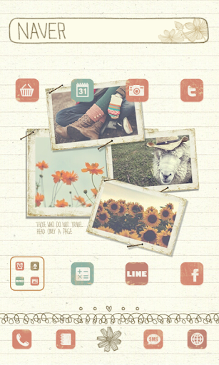 travel Dodol launcher theme