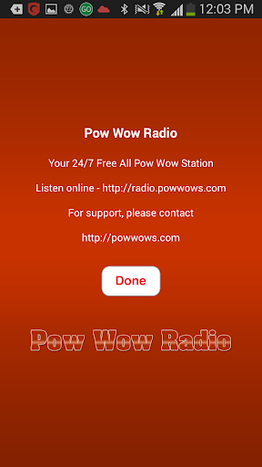 【免費音樂App】Pow Wow Radio-APP點子