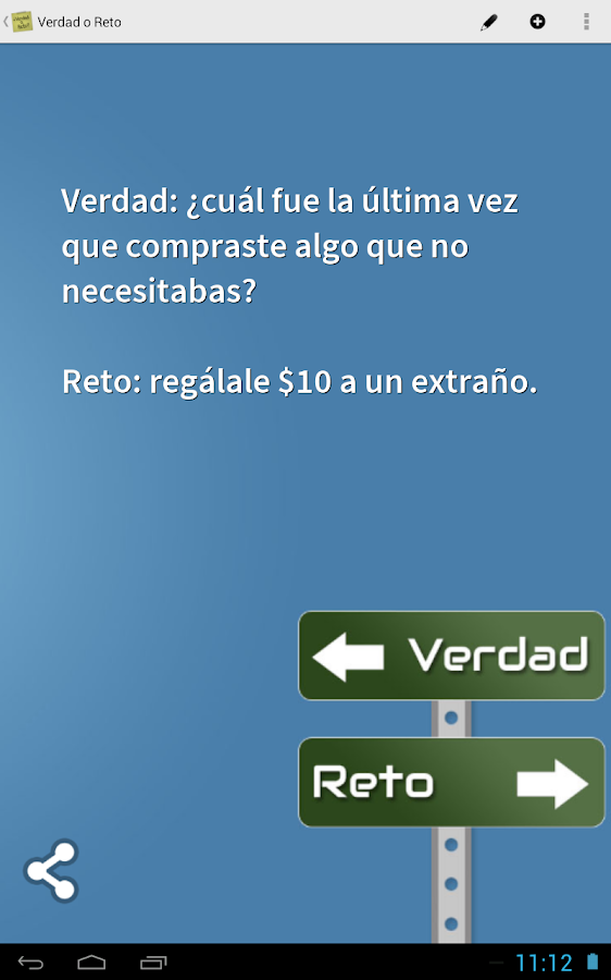 Verdad o Reto Aplicaciones Android en Google Play