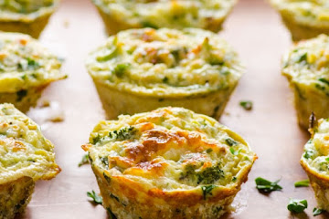Broccoli Cheese Egg Muffins