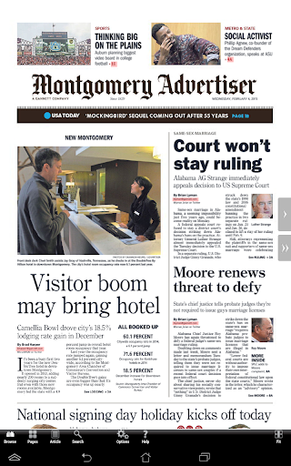 Montgomery Advertiser Print