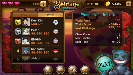 【免費紙牌App】Solitaire Wonderland-APP點子