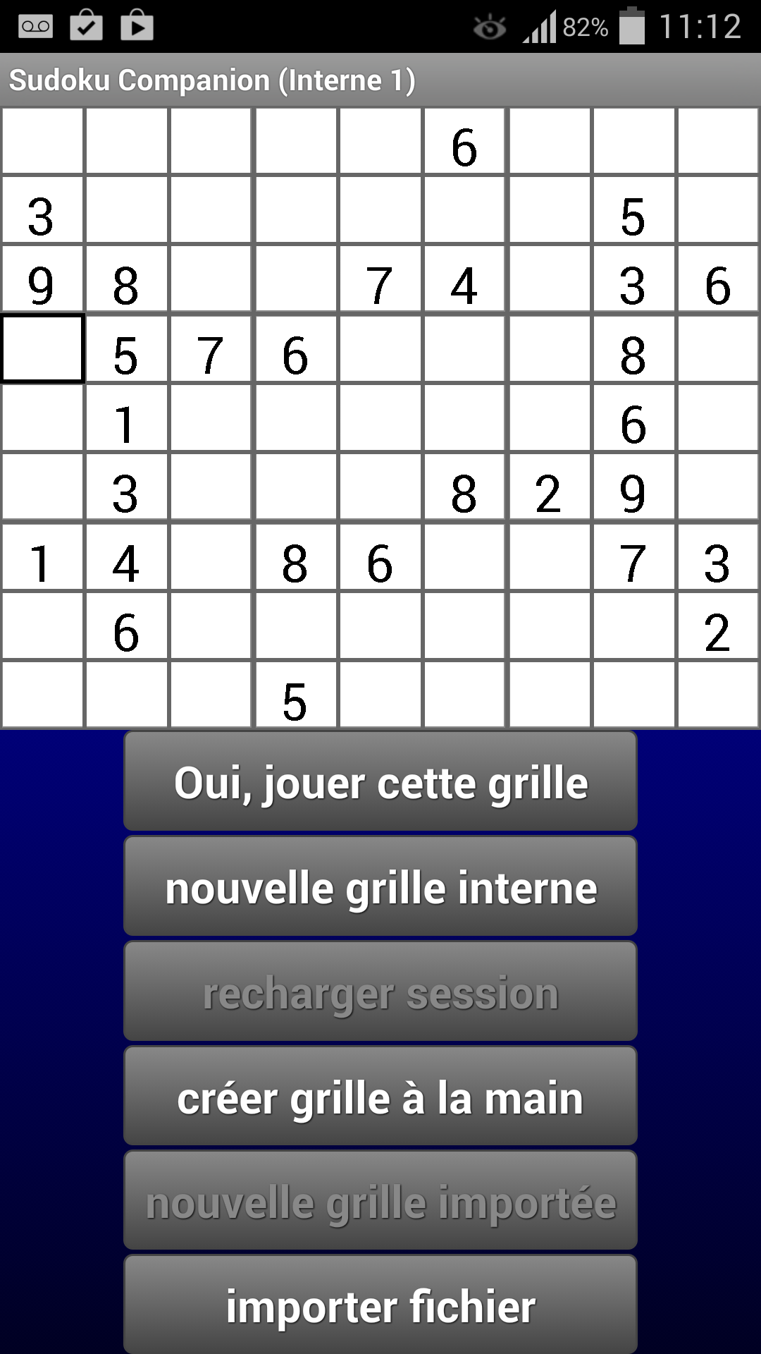 Android application Sudoku Companion screenshort