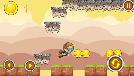 Jetpack Boy Run:Dash Racing