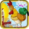 Rooster Egg Collector Running