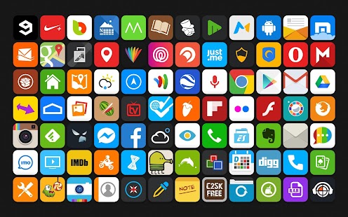 Morena - Flat Icon Pack - screenshot thumbnail