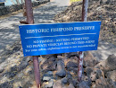 Historic fish pond preserve