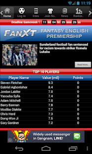 Fantasy EPL Screenshots 0