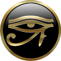 The Eye of Amun-Ra logo