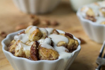 Cinnamon Roll Bread Pudding