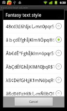 GOKeyboard Fantasy Text Plugin