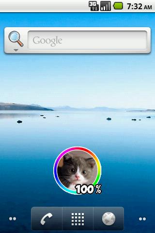 Cat Battery Widget