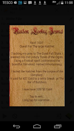 Random Looting Journal RPG poster 11