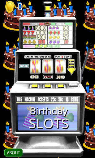 3D Birthday Slots - Free