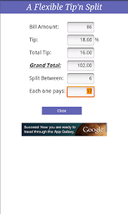 How to mod Flexible Tip Split Calculator patch 1.4 apk for bluestacks