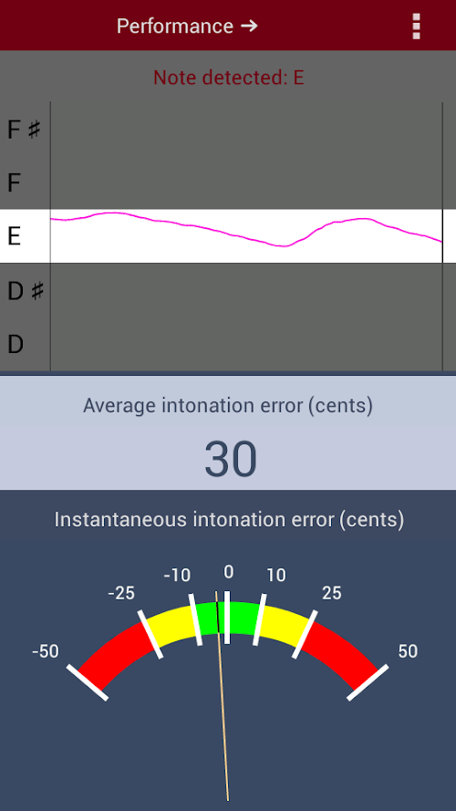 Android application Vocal Tuner, Voice Training screenshort