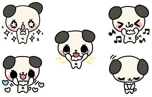 Android application WanChan★Free Stickers screenshort