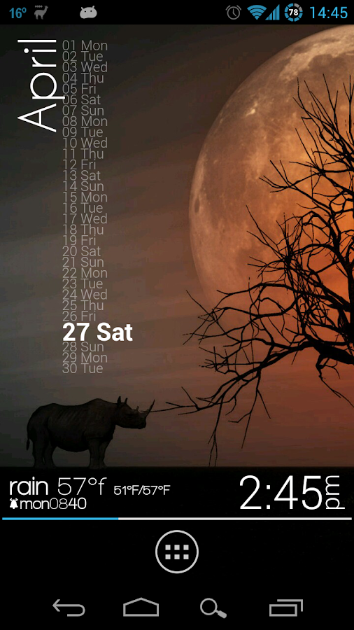 Zooper Widget Pro - screenshot