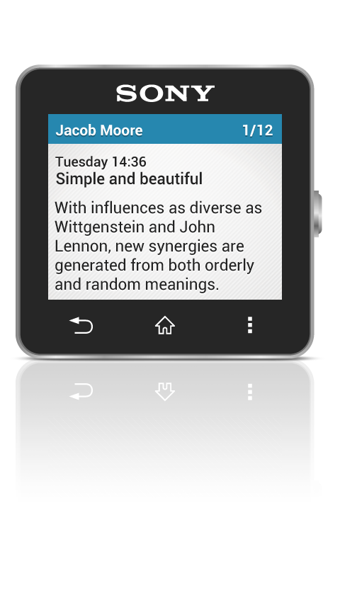 Email smart extension Screen 2