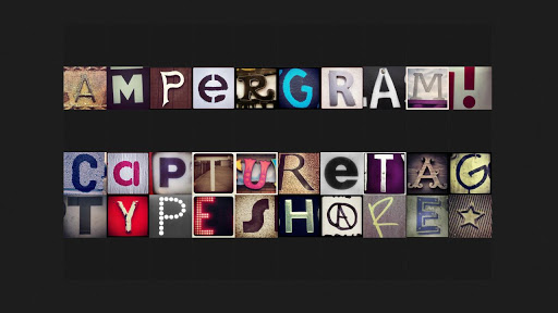 AMPERGRAM Instagram Typography