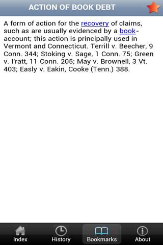 Law Dictionary Screen 3