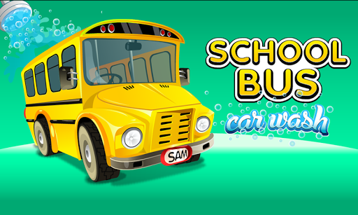 school bus car wash kids games