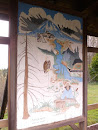 Nisqually Indian Tribe Mural by Cecelia Svinth