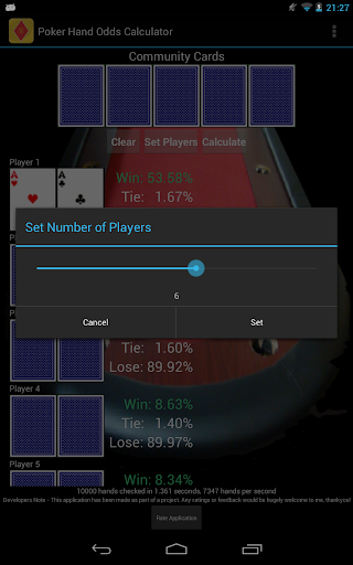 【免費博奕App】Poker Hand Odds Calculator-APP點子