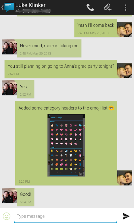    Sliding Messaging Pro- screenshot  