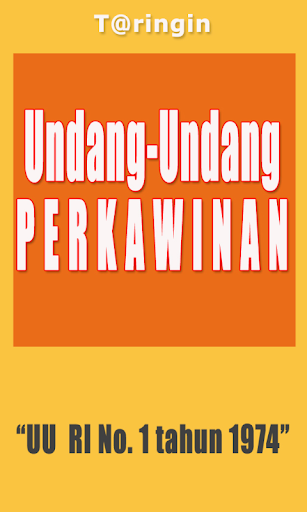 UU Perkawinan