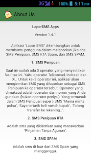 Lapor SMS Screenshots 3