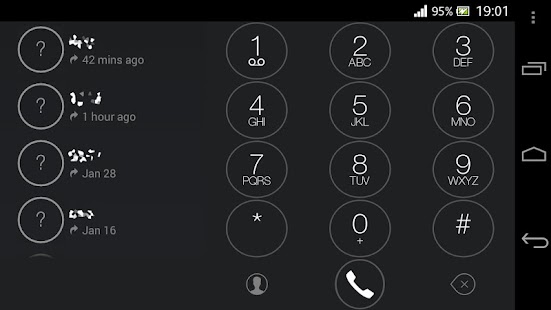 Free exDialer i7.1 Dark theme APK