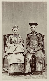 Chinees bruidspaar uit Ternate