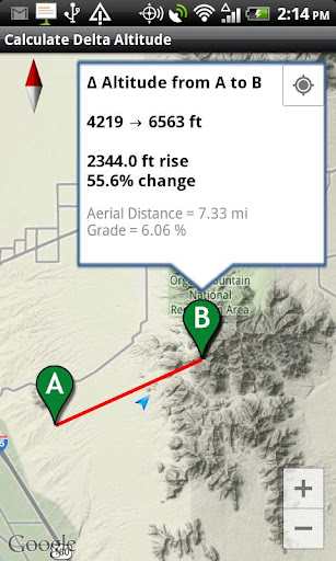 Delta Altitude