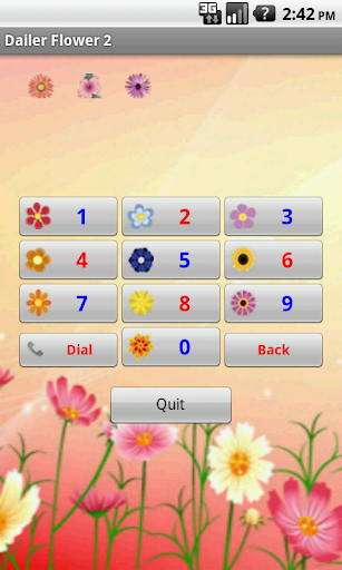 Dialer Flower 2