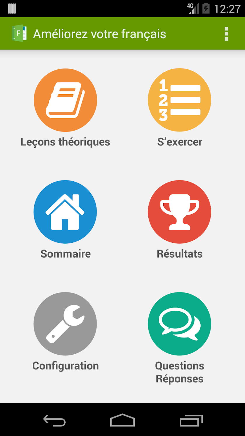 Améliorez votre français ! Screen 1