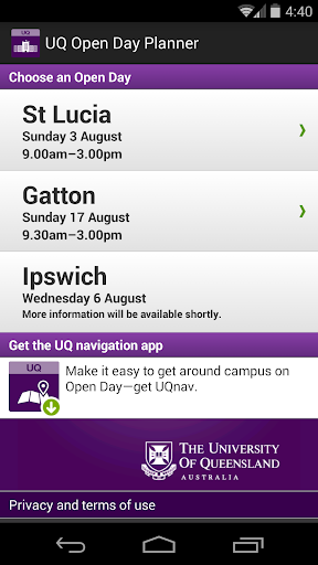 UQ Open Day