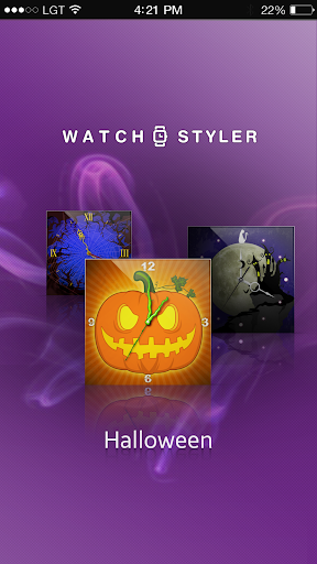 Watch Face Gear - Halloween